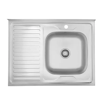 Кухонна мийка накладна Kroner KRP Satin-6080R
