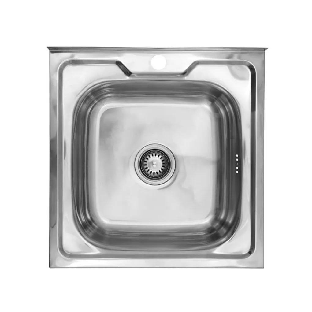 Кухонна мийка накладна Kroner KRP Polierte-5050- Фото 1