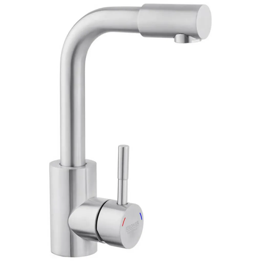 Смеситель для раковины Kroner KRP Edelstahl Klassisch - ESG012- Фото 1