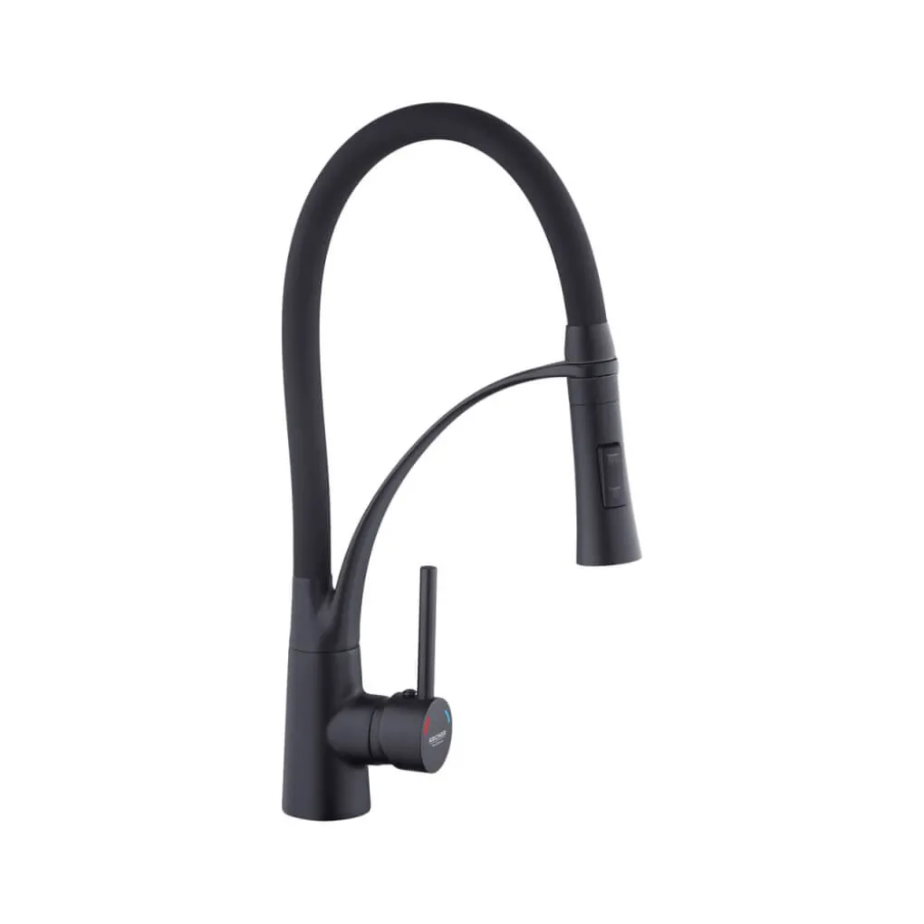 Смеситель для кухни Kroner KRP Ersel - SCH03393BLK- Фото 1