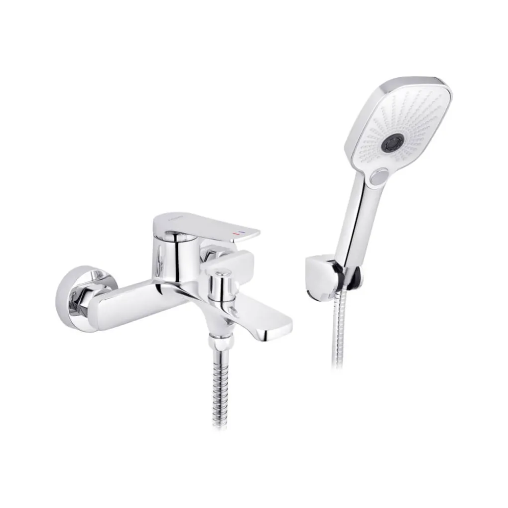 Смеситель для ванной Kroner KRP Makon - C060 хром- Фото 1