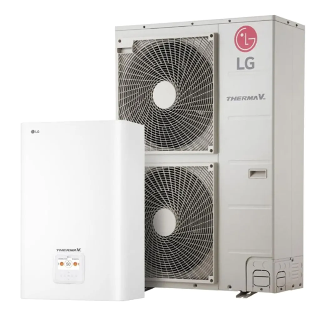 Тепловий насос LG Therma V HU121MRB.U30RU/HN1600MC.NK1RU з компресором R1- Фото 1