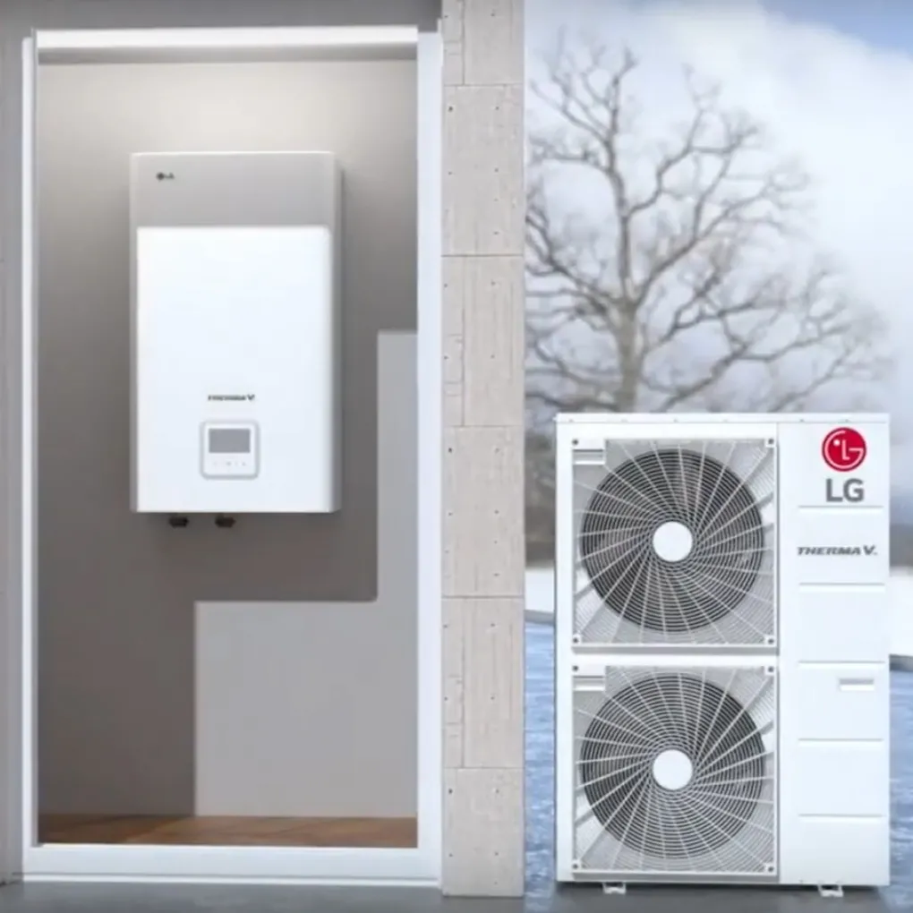 Тепловий насос LG Therma V HU123MRB.U30RU/HN1600MC.NK1RU з компресором R1- Фото 4