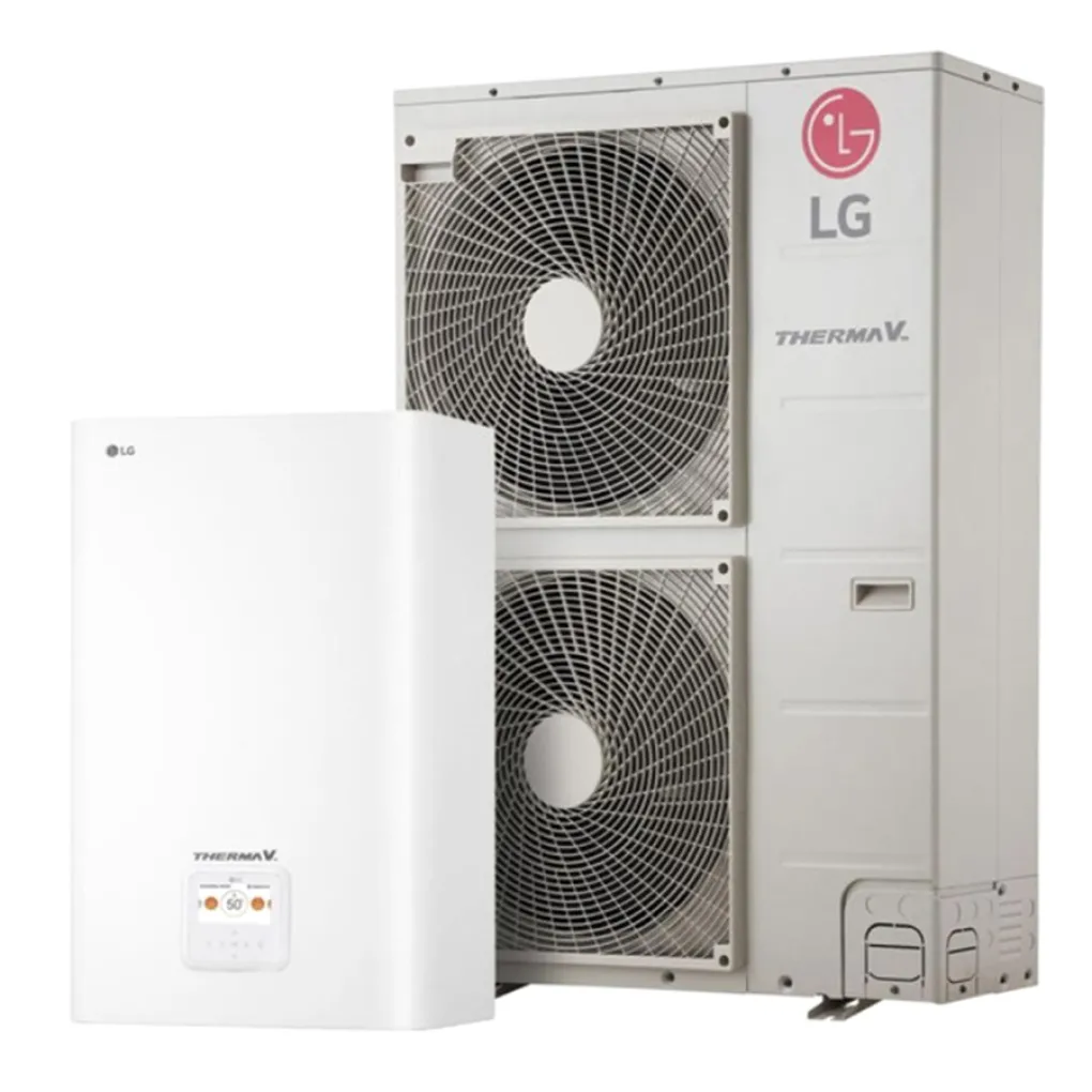 Тепловой насос LG Therma V HU163MRB.U30RU/HN1600MC.NK1RU с компрессором R1- Фото 1