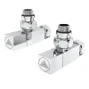 Кран кутовий для рушників Laris Luxon LX-851 Кватро Класік (71401060)- Фото 1