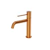 Смеситель для умывальника Lavita Orion, brushed copper (5900378357377)- Фото 1