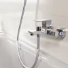 Змішувач для ванни та душу Lavita Aquila, хром (5900378342847)- Фото 3
