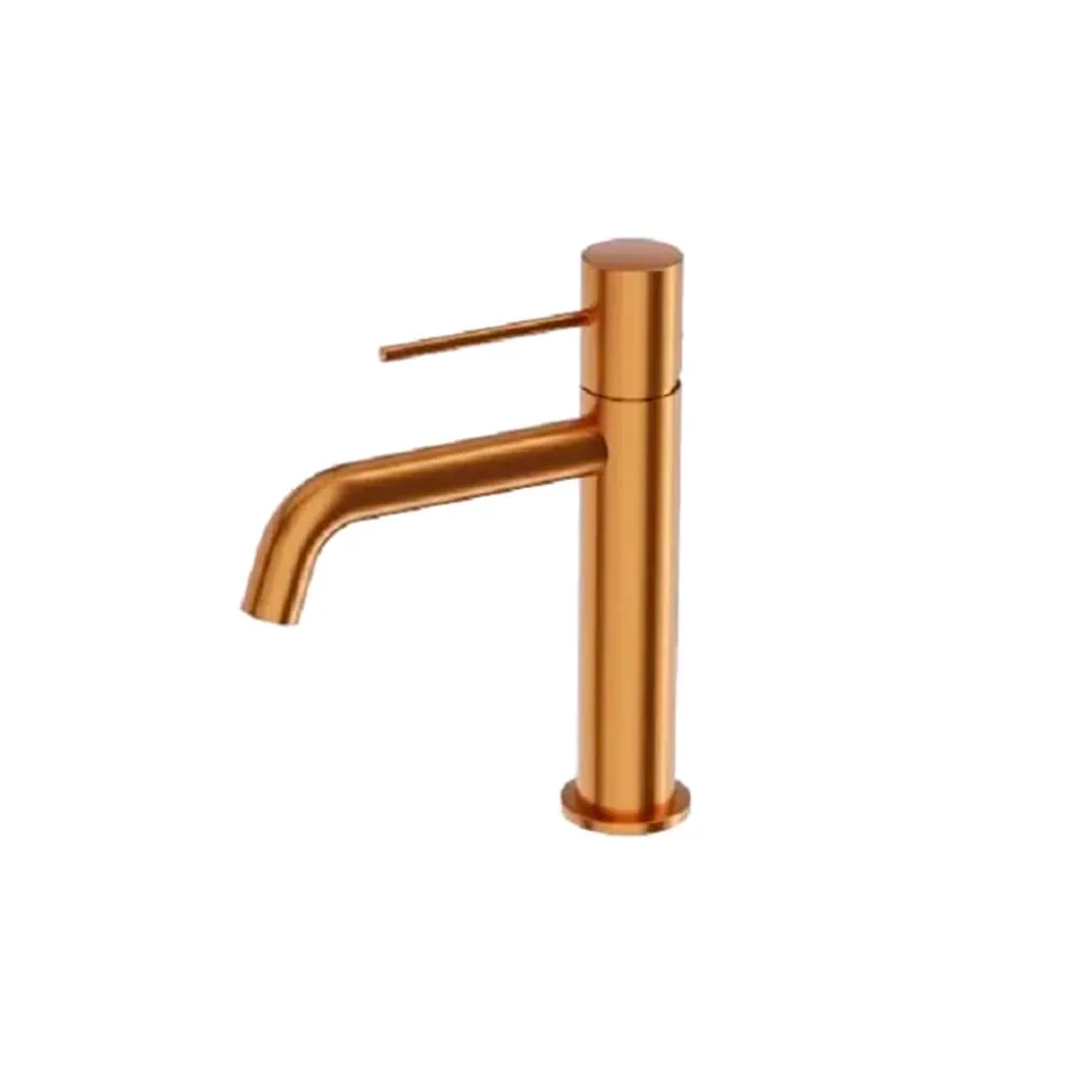 Смеситель для умывальника Lavita Orion, brushed copper (5900378357377)- Фото 1