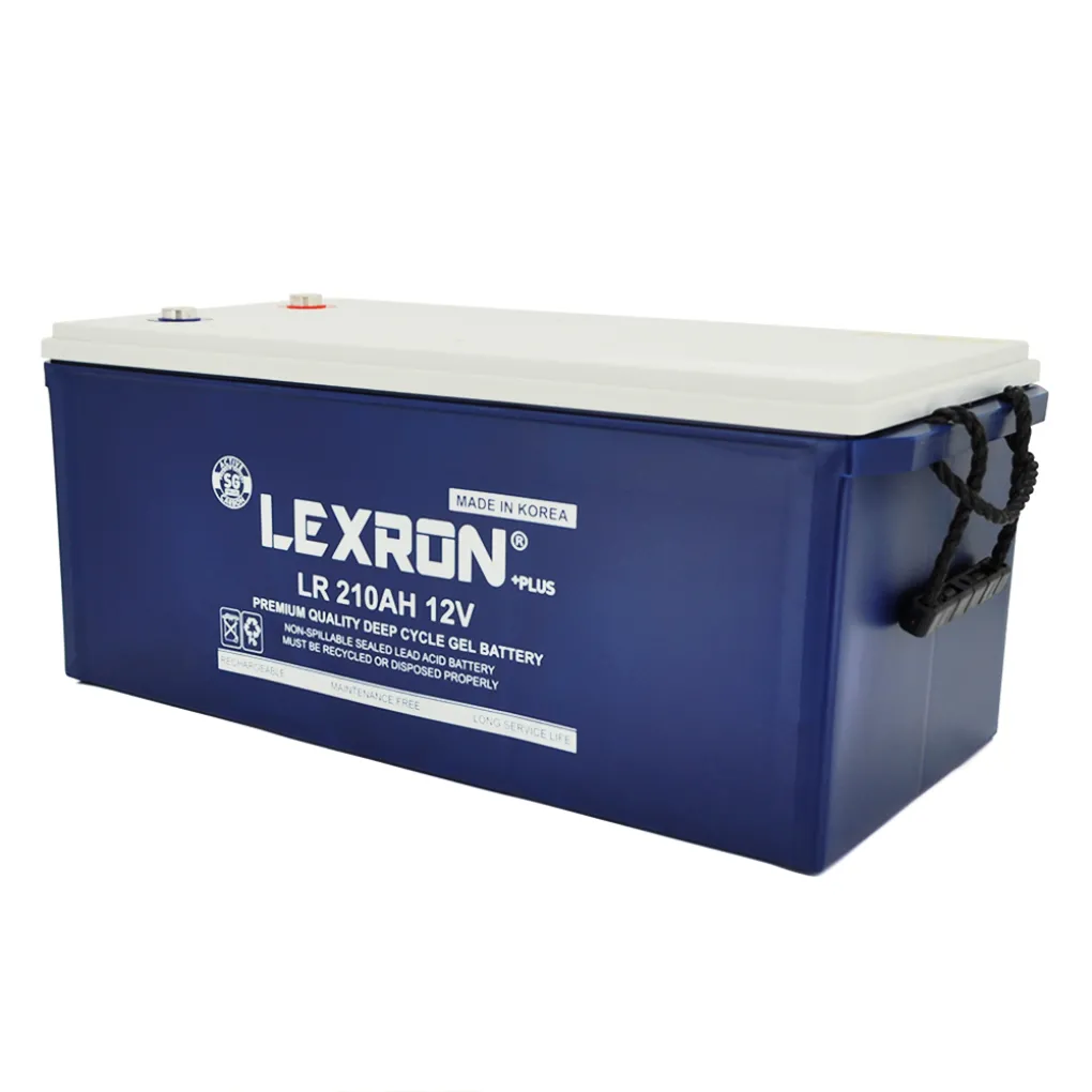 Акумуляторна батарея Lexron LXR-12-210 Gel, 12V 210Ah
