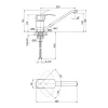 Смеситель для кухни Lidz Tani 003 Хром (LDTAN003CRM35082)- Фото 2
