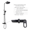 Комплект змішувачів для ванни Lidz Latwa Black (LDLAT001BLA4541800000)- Фото 2