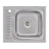 Кухонна мийка Lidz 6050-R 0,6 мм сатин (LIDZ6050R06SAT)- Фото 1