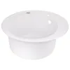 Мийка для кухні Lidz D510/200 WHI-01 білий (LIDZWHI01D510200)- Фото 2