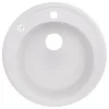 Мийка для кухні Lidz D510/200 WHI-01 білий (LIDZWHI01D510200)- Фото 1