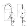 Набір для кухні Qtap Tenso 2 в 1 зі змішувачем для фільтрованої води (QTTENCRM013F45614)- Фото 5