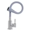 Смеситель для кухни Lidz Aria 015F31 Grey/Nickel (LDARI015F31GNK31871)- Фото 3