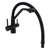 Змішувач для кухні Lidz Aria 020F3 Black Matt (LDARI020F3BLA39212)- Фото 3