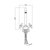 Смеситель для кухни Lidz Lamb 271F Chrome (LDLAM271FCRM21889)- Фото 3