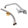 Смеситель для кухни Lidz Nicole 014F1 Chrome (LDNIC014F1CRM22010)- Фото 2