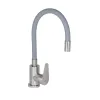Смеситель для кухни Lidz Vida 015F3 Grey (LDVID015F3GRE43356)- Фото 1
