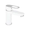 Смеситель для раковины Lidz Latwa 001 White (LDLAT001WHI45423)- Фото 1
