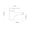 Смеситель для раковины Lidz Tani 001F1 Chrome (LDTAN001F1CRM44957)- Фото 4