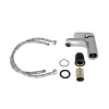 Смеситель для раковины Lidz Wieza 001 Chrome (LDWIE001CRM45409)- Фото 2
