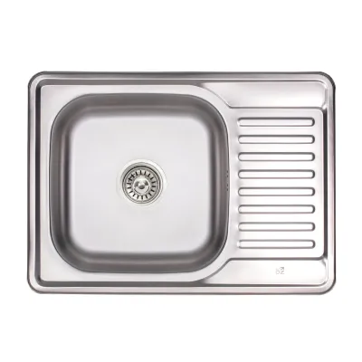 Кухонна мийка Lidz 6950 0,8 мм сталь (LIDZ6950MDEC)