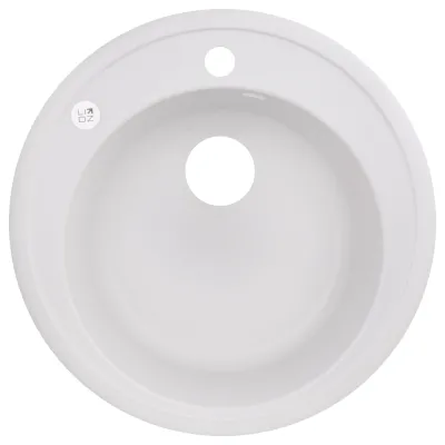 Мийка для кухні Lidz D510/200 WHI-01 білий (LIDZWHI01D510200)