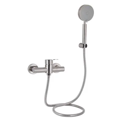 Смеситель для душа Lidz Luna 010 Nickel (LDLUN010NKS46095)