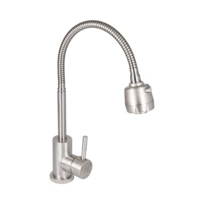 Змішувач для кухні Lidz Aria 015F41 Nickel (LDARI015F41NKS45306)