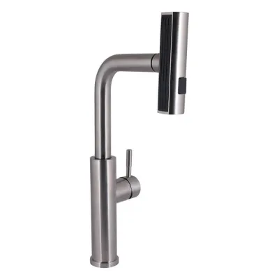 Смеситель для кухни Lidz Aria 015FLT Nickel (LDARI015FLTNKS37643)