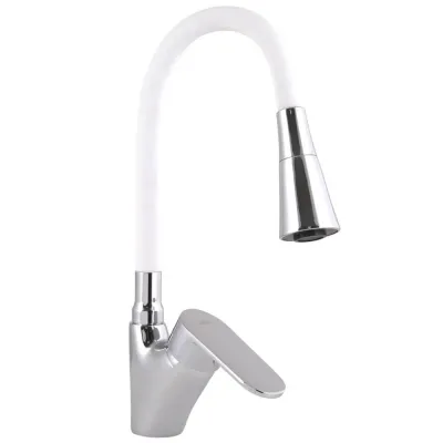 Смеситель для кухни Lidz Tani 007F3 White/Chrome (LDTAN007F3WCR40423)