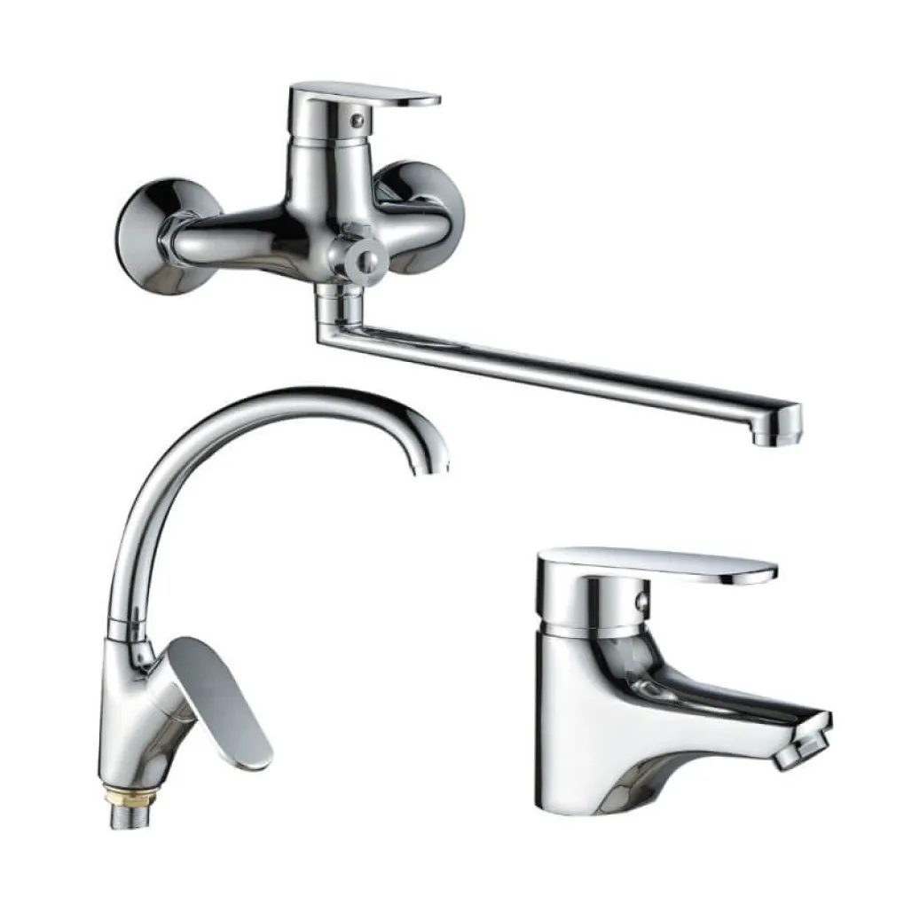 Набор смесителей Lidz Tani (LDTAN001F1CRM449574587)- Фото 1