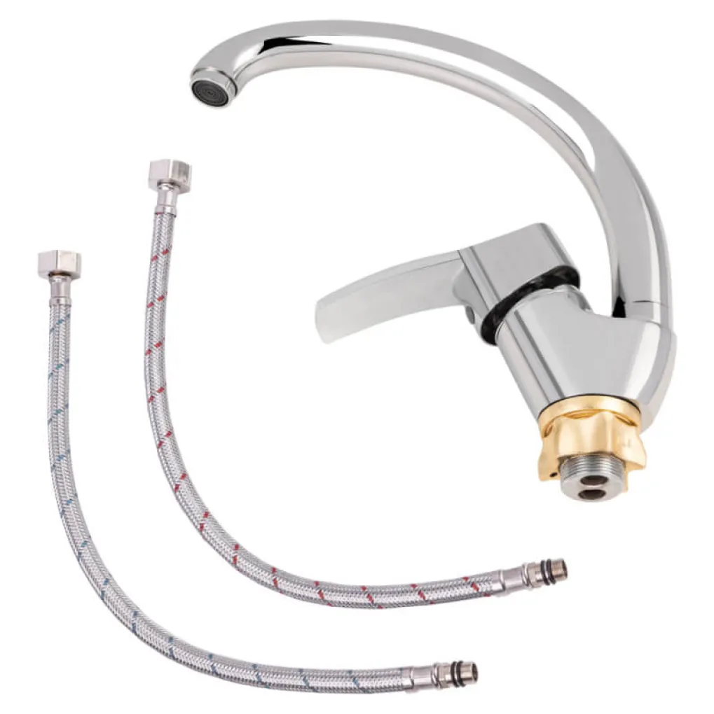 Смеситель для кухни Lidz Anny 008F Chrome (LDANN008FCRM35123)- Фото 2