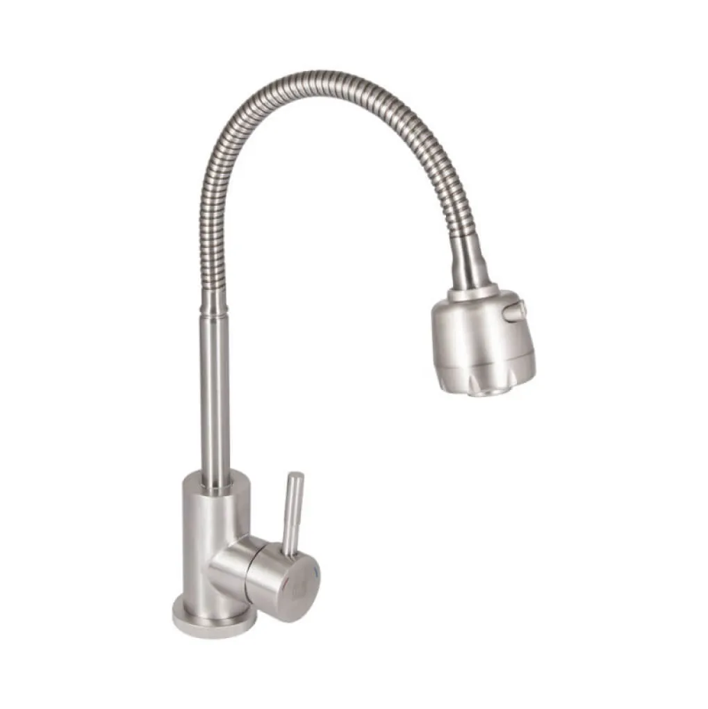 Смеситель для кухни Lidz Aria 015F41 Nickel (LDARI015F41NKS45306)- Фото 1