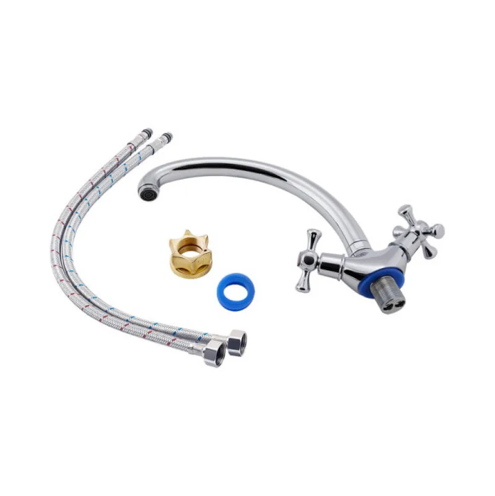 Смеситель для кухни Lidz Lamb 273F Chrome (LDLAM273FCRM21890)- Фото 2