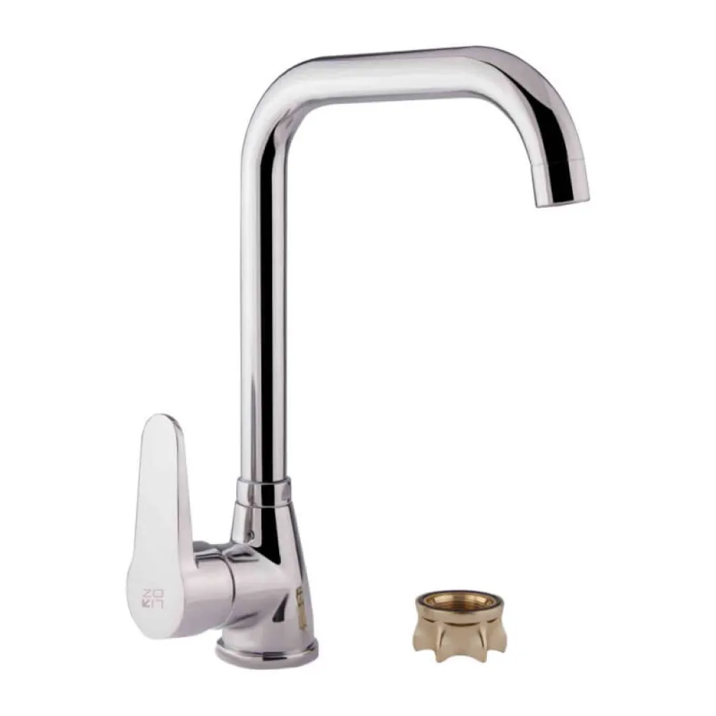 Смеситель для кухни Lidz Nicole 014F1 Chrome (LDNIC014F1CRM22010)- Фото 1