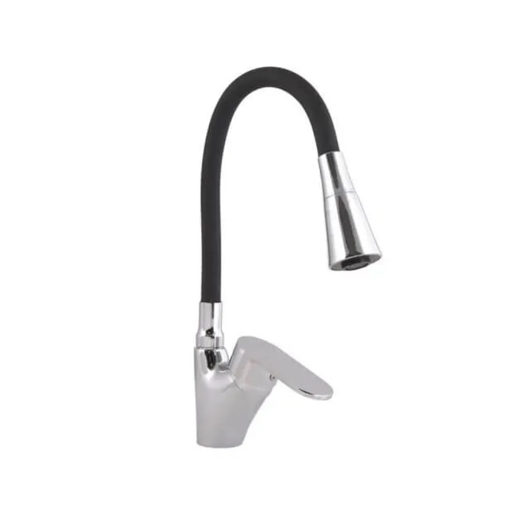 Смеситель для кухни Lidz Tani 007F3 Black/Chrome (LDTAN007F3BCR37649)- Фото 1