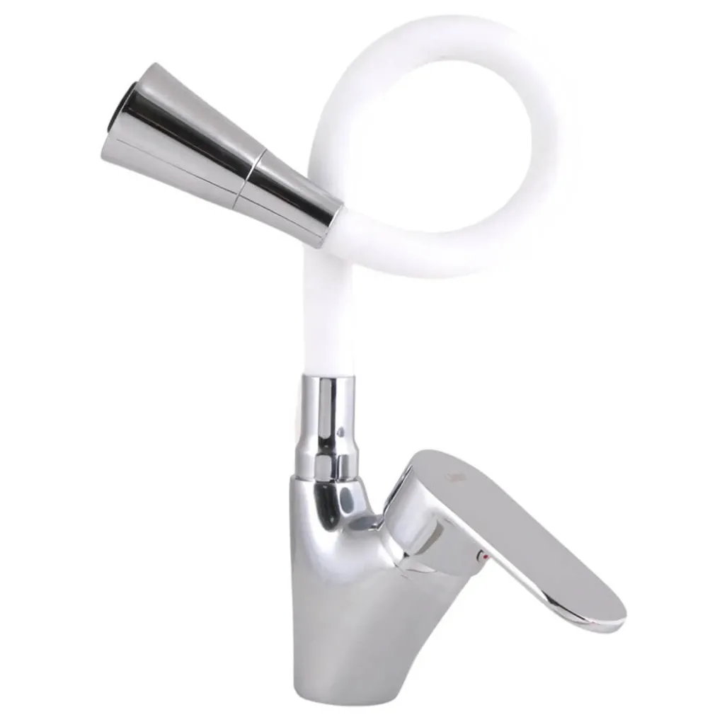 Смеситель для кухни Lidz Tani 007F3 White/Chrome (LDTAN007F3WCR40423)- Фото 3