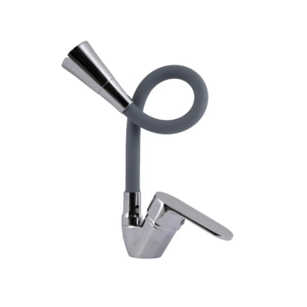 Смеситель для кухни Lidz Tani 008F3 Grey/Chrome (LDTAN008F3GCR39507)- Фото 3