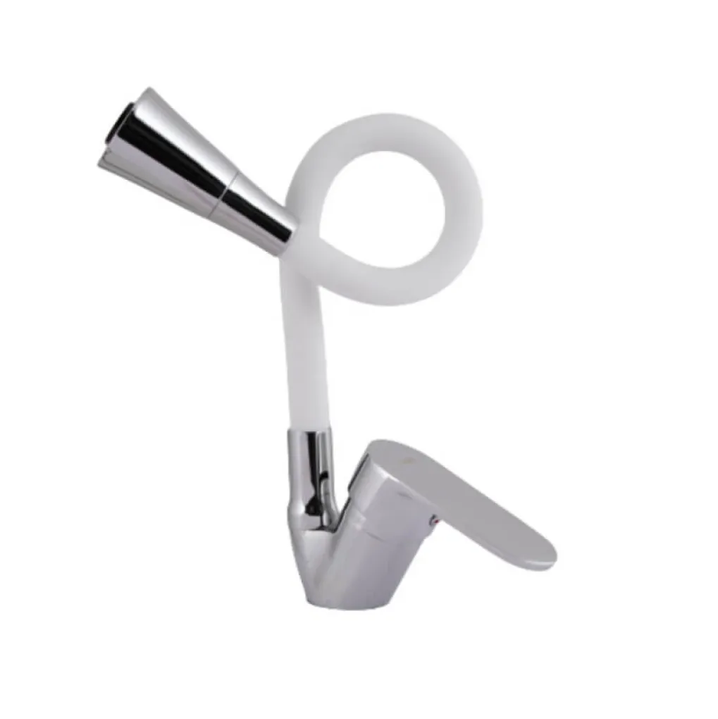 Смеситель для кухни Lidz Tani 008F3 White/Chrome (LDTAN008F3WCR37037)- Фото 4