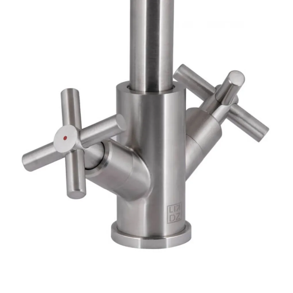 Смеситель для кухни Lidz Wind 161F Nickel (LDWIN161FNKS46098)- Фото 3