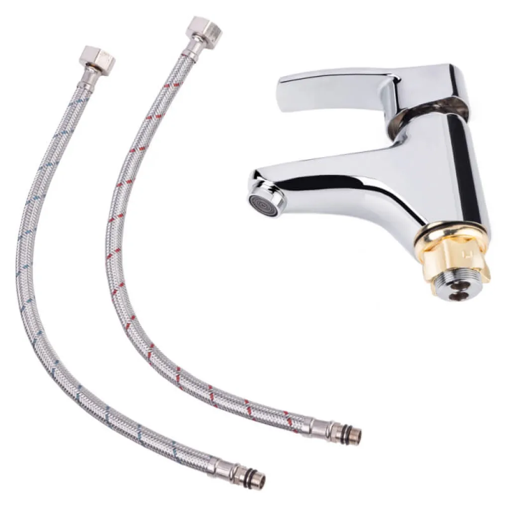 Смеситель для раковины Lidz Anny 001F Chrome (LDANN001FCRM35119)- Фото 2