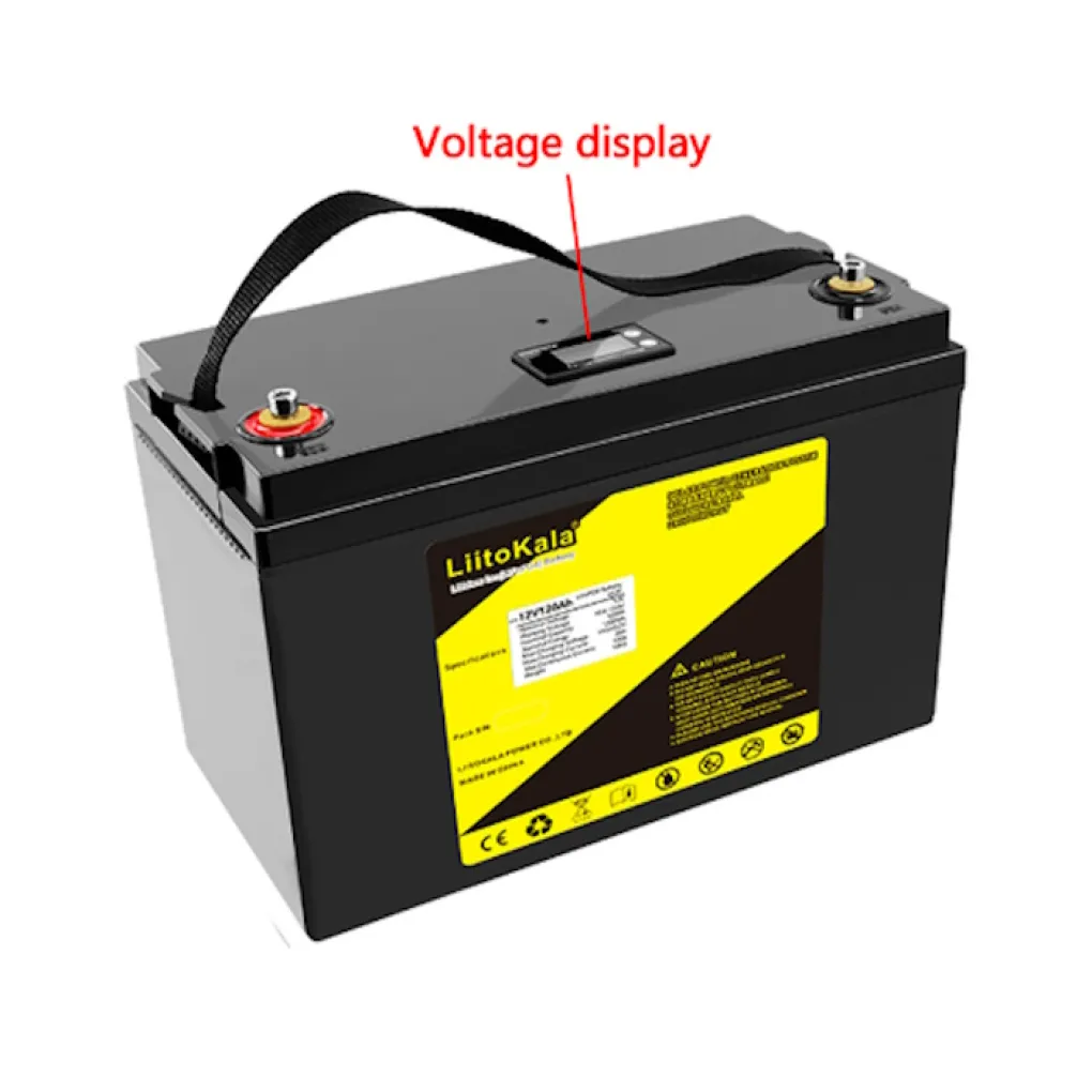 Аккумулятор LiitoKala LiFePO4 12,8V 150Ah с LCD дисплеем (51913)- Фото 4