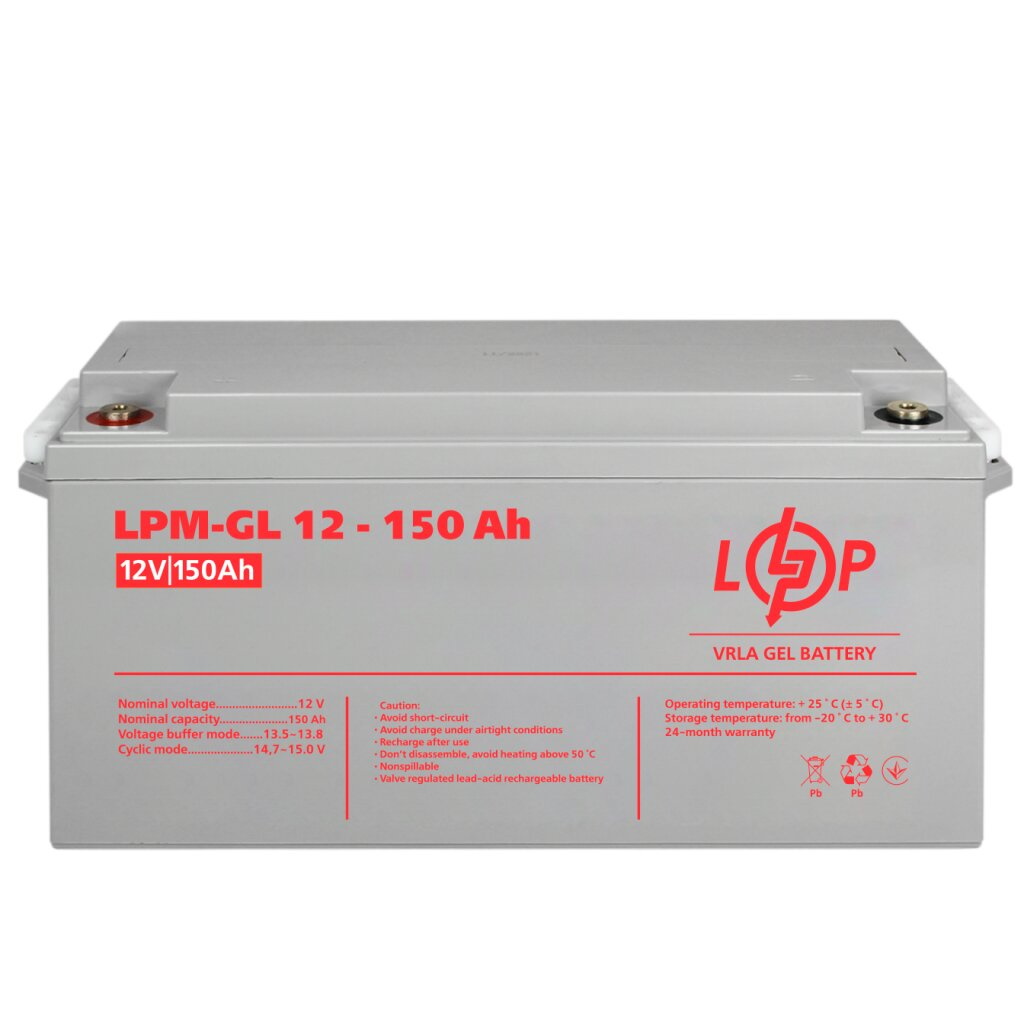 Комплект резервного живлення LogicPower ДБЖ + гелева батарея (UPS B1500 + АКБ GL 1800W) - Фото 11