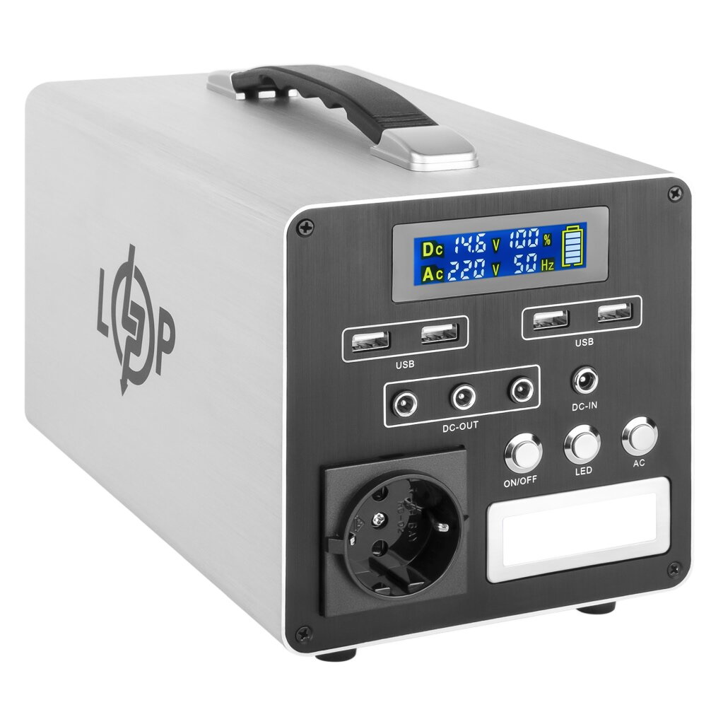 Портативна зарядна станція LogicPower LP CHARGER MPPT 500- Фото 3