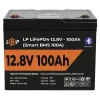 Акумулятор LogicPower LP LiFePO4 12V 100 Ah (1280Wh) (Smart BMS 100А) з BT- Фото 1