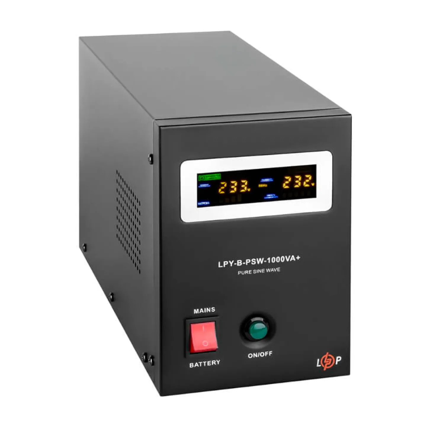 ИБП LogicPower LPY-B-PSW-1000VA+ (700Вт) 10A/20A 12V (LP4151) - Фото 2
