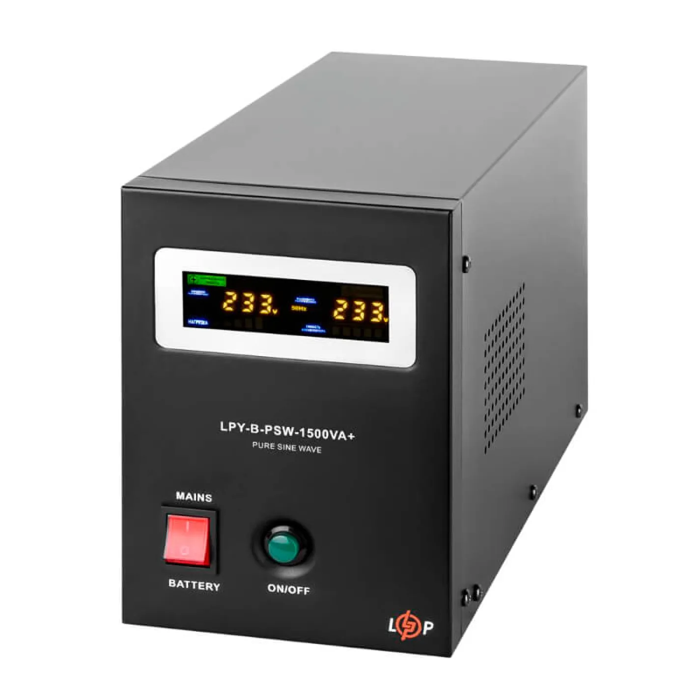 ДБЖ LogicPower LPY-B-PSW-1500VA+ (1050Вт) 10A/15A 24V (LP4130) - Фото 1